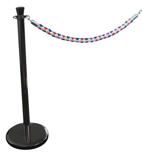 Paletto nero aggiuntivo - corda tricolore,