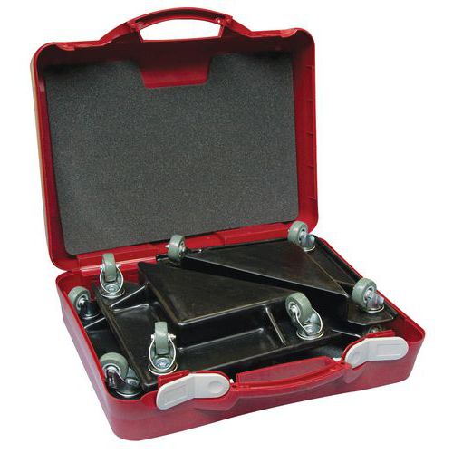 VALIGETTA PVC 4 CARRELLINI ANGOLARI PER 154M31211, 31212.31213,