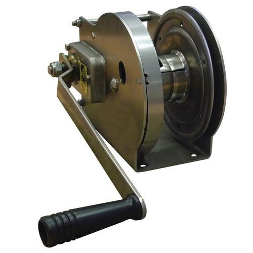 Argano autofrenante - Inox Cavo L. : 19 m Portata: 270,