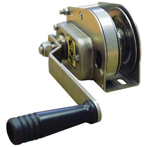 Argano autofrenante - Inox Cavo L. : 8 m Portata: 80,