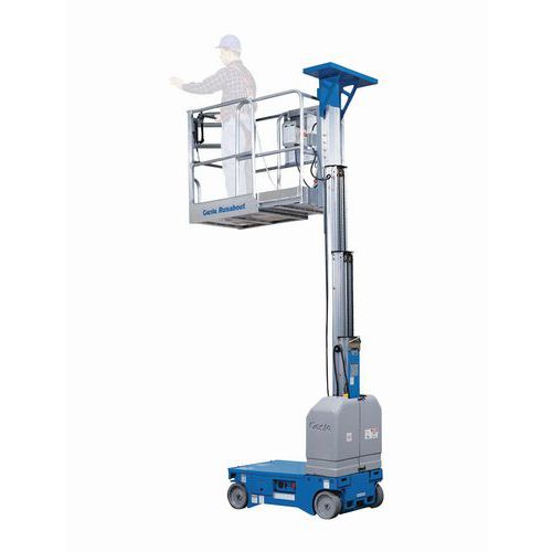 Piattaforma mobile automatica verticale altezza 5,48m,