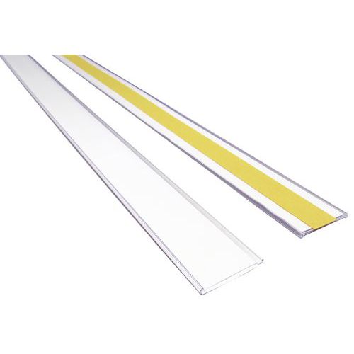 Portaetichette autoadesivo 25x100 mm - Manutan,