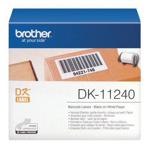 Nastro Brother Dk Colore Bianco 51 mm x 102 mm,