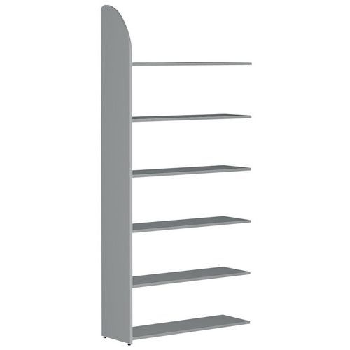 Scaffalatura elemento di partenza Dante Car. max rip.: 60 kg Alt: 2250 mm,