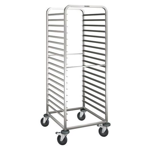 Carrello per ripiano Euronorme Peso: 25 kg L tot.: 733 mm,