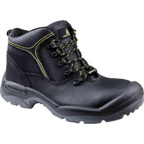 Scarpa alta pelle di bufalo Liscia - s3 src nero taglia 45,