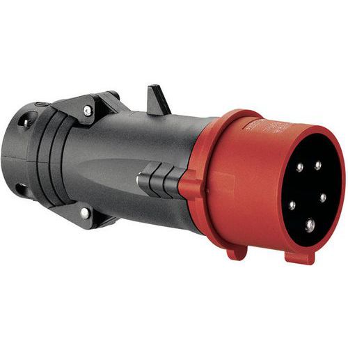 Spina 16 A 4P+T 400 V PLAST 44,