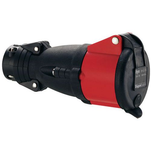 Presa mobile 16A 3P+T 400V gomma 44,