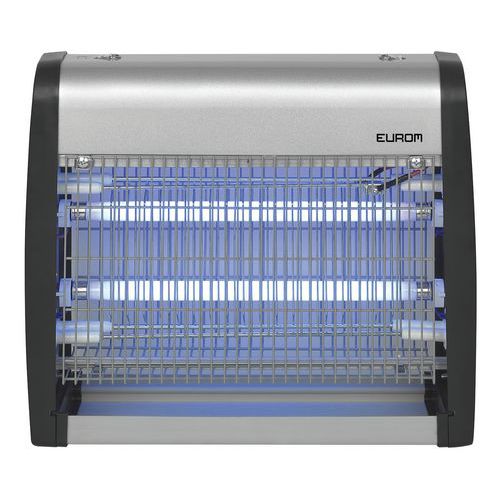 Distruttore d'insetti superficie 100 m² lampada 2 x 8W,
