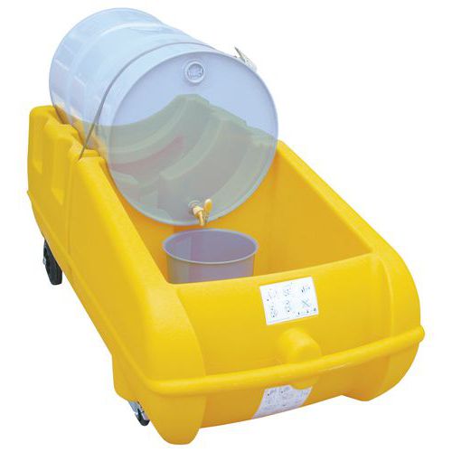 Carrello di supporto per fusti,