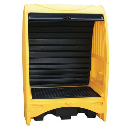 Box di stoccaggio 4 fusti 250L,