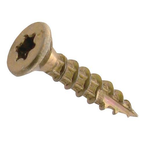 Viti da legno a stella acciaio 4x25,