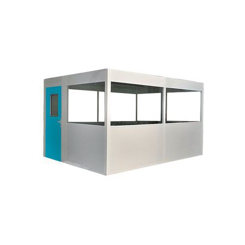 Cabina-Ufficio 4X3M A Doppia P arete In Lamier a D'Acciaio,