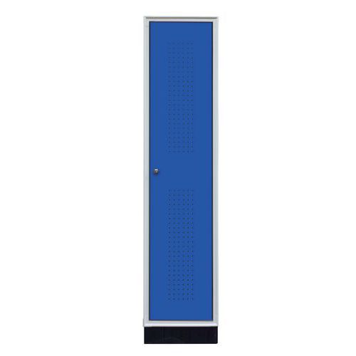 Armadio spogliatoio ind.pulita 1 col. 30X50X175h BLU,