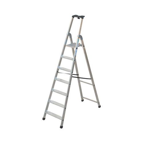 Tecnoscala Quadra alluminio 7 gradini,