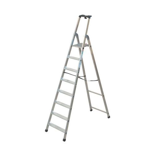 Tecnoscala Quadra alluminio 8 gradini,