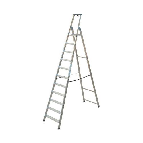 Tecnoscala Quadra alluminio 11 gradini,