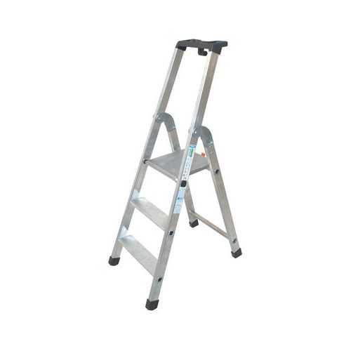 Tecnoscala Quadra alluminio 3 gradini,