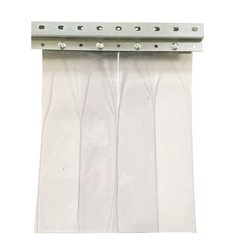 Kit porta flessibile a strisce 300mm supporto 2 m H 3m,