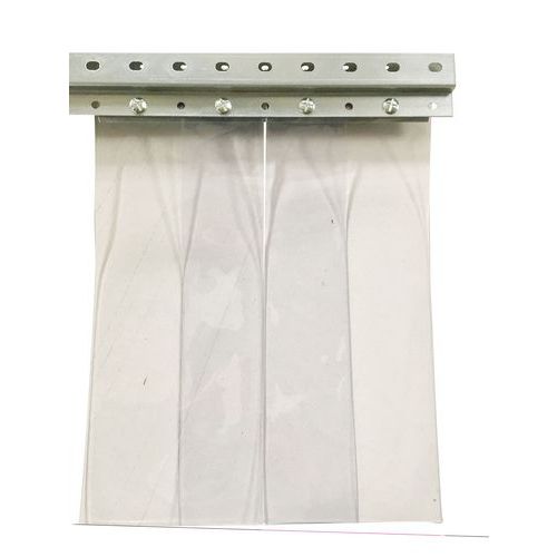 Kit porta flessibile a strisce 300mm supporto 2.5m H 3m,