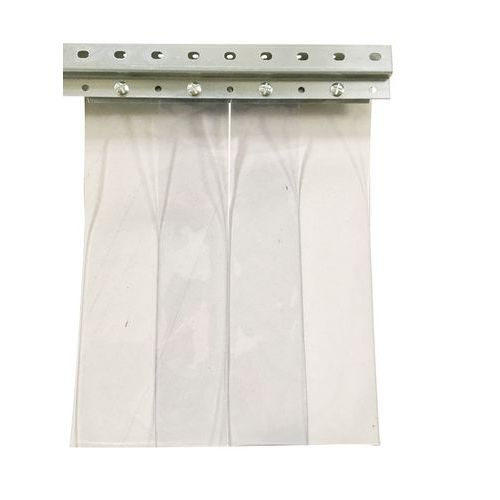 Kit porta flessibile a strisce 200mm supporto 2.5 m H 2m,