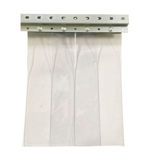 Kit porta flessibile a strisce 200mm supporto 2 m H 3m,