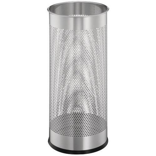 Portaombrelli in metallo argento,