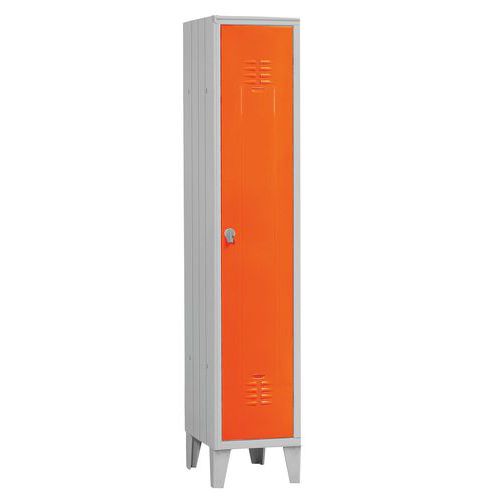 ARMADIO SPOGLIATOIO 1 VANO DIM .35X50X180 ARAN CIO RAL2009,