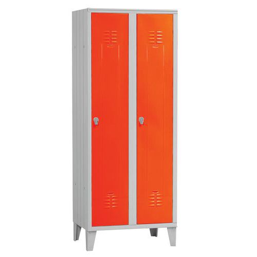 ARMADIO SPOGLIATOIO 2 VANI DIM .70X50X180 ARAN CIO RAL2009,