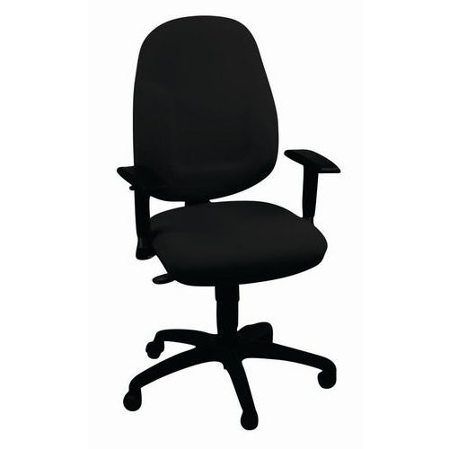 seduta ergon. schien. alto mec c. Syncro con b racc nero,