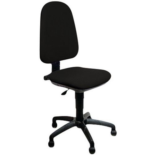 sedia operativa schienale alto mecc. CP nero,