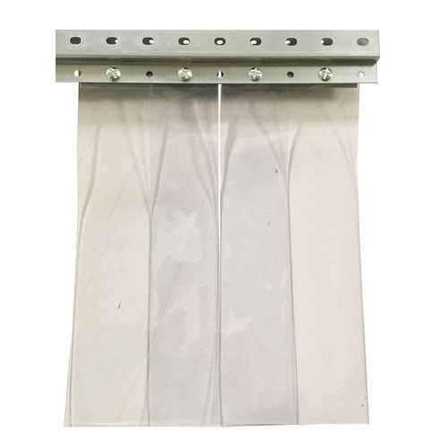 Kit porta flessibile a strisce 300mm supporto 2.5 m H 2m,