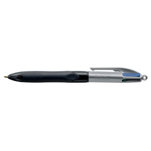 Bic 4 Grip Pro nero grigio,