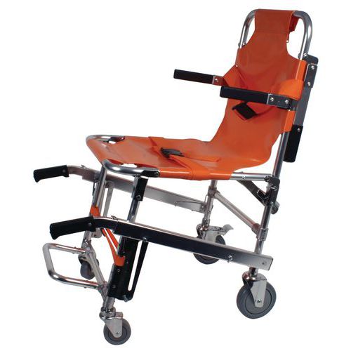 Sedia portantina 4 ruote 91x56x71cm portata 150 kg,