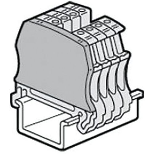 Term. separaz. - morsetto a vite -1 ingr. 1 uscita 5/6/8/10,