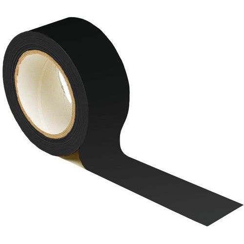 Nastro adesivo in vinile per marcatura a terra - Nero,