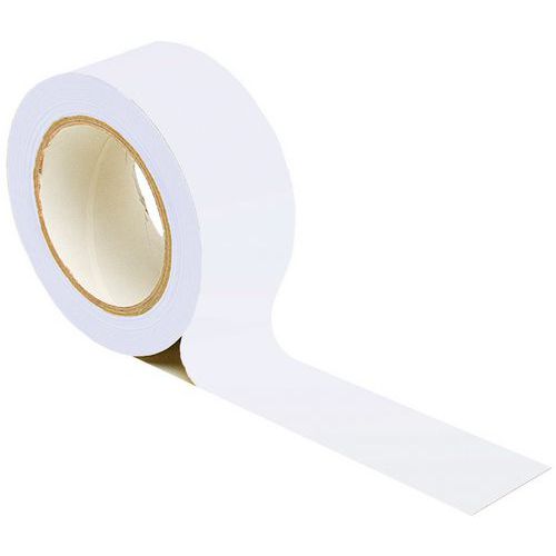 Nastro adesivo in vinile per marcatura a terra - Bianco,