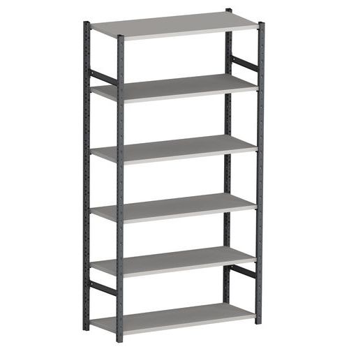 Scaffalatura di partenza per ufficio 100x40x200 cm,