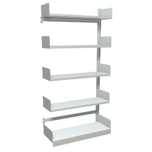 Scaffalatura successiva accesso semplice Car. max rip.:80 kg Alt.:2.000 mm,