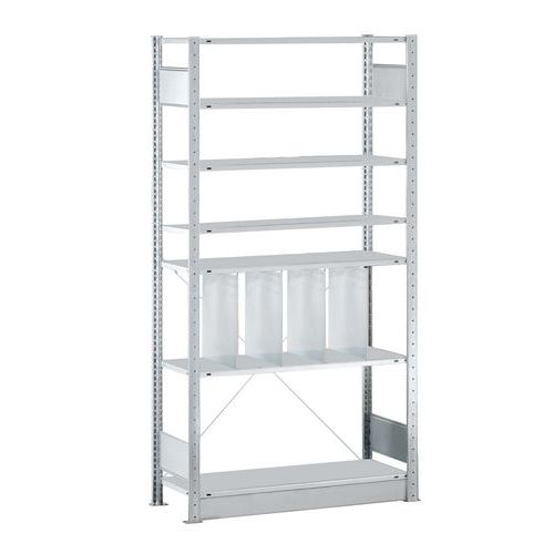 Elemento di partenza Easy-Fix a un lato 3000x1000x500 galvanizzato,