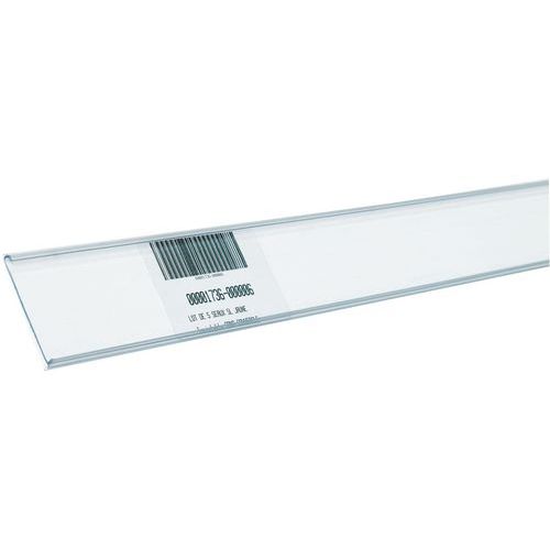 Porta-Etichette In Plastica L=1000 mm,