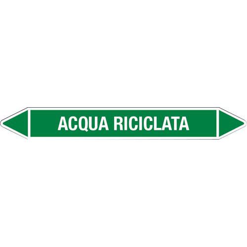 CART. ADESIVO ACQUA RICICLATA,