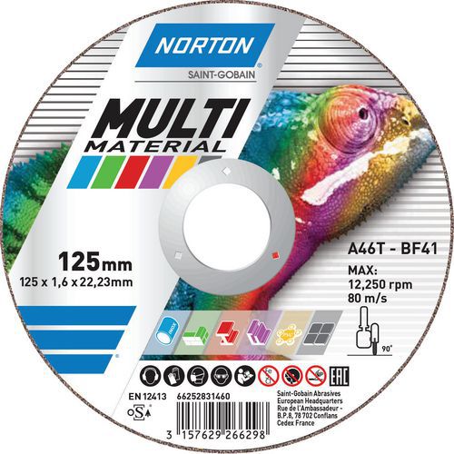 Mola a mozzo disassato 125 x 2,2 x 22,23 BDA 22 SB2,