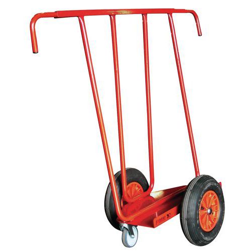 Carrello portapannelli da cantiere regolabile 1100 a 2200 mm,
