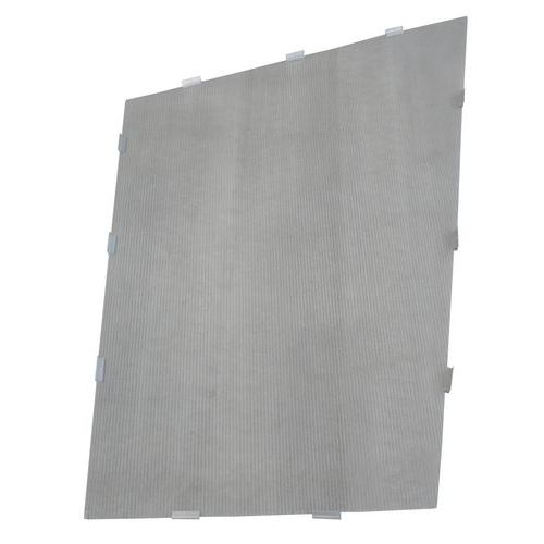 Chiusura Laterale Sinistra Per Pensilina Faccia Semplice,