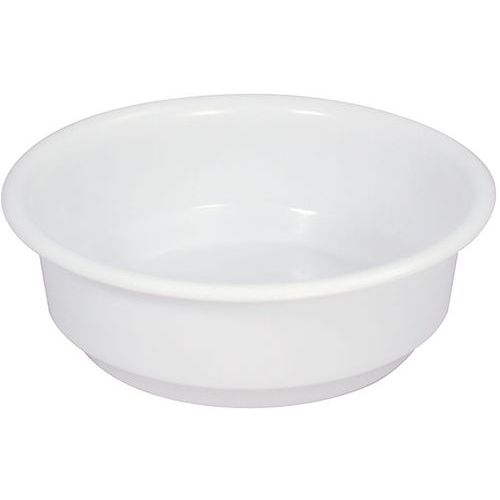 Vaschetta rotonda 9 L - Bianco,