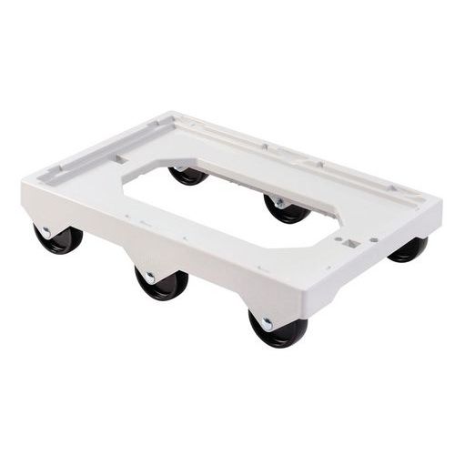 Base in inox con 6 rotelle - Portata 250 kg - Gilac,