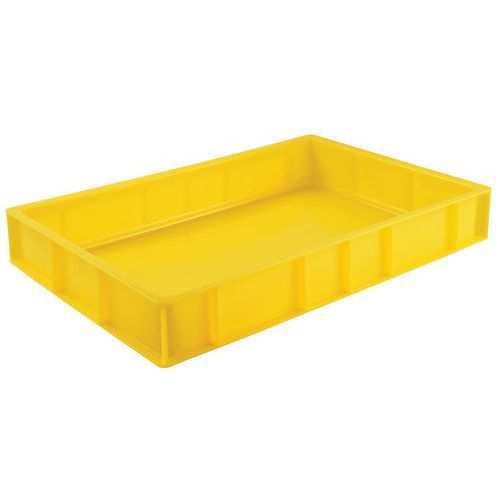 Cassetta piena per impasti 15 L - Giallo,