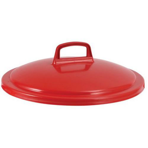 Coperchio per contenitore 50 L - Rosso,