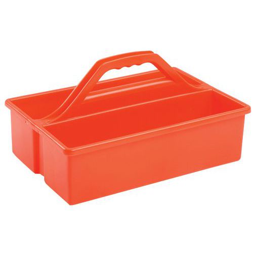 Cassetta per interventi con maniglia - Arancione,